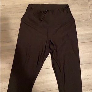Evolution and Creation fleece lined leggings NWT